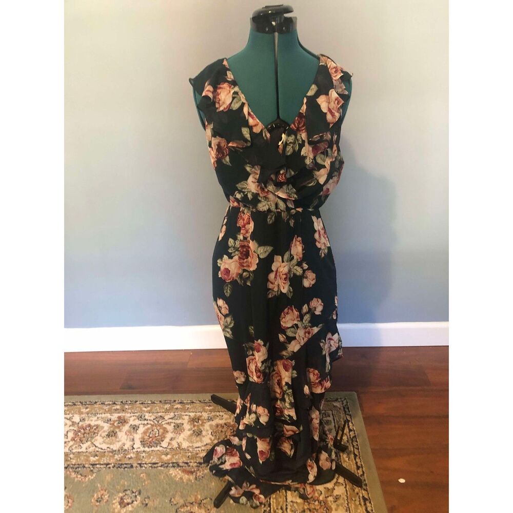 Lulus Floral Maxi Dress